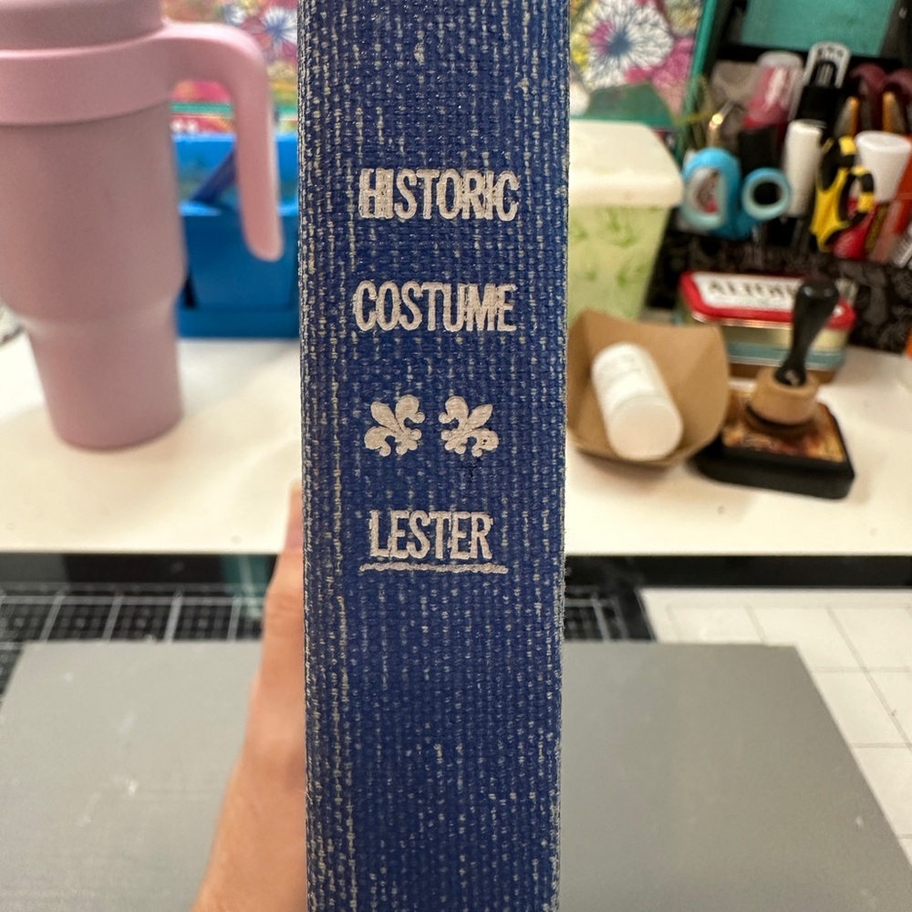 Historic Costume by Lester Blue book